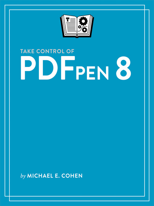 Cover image for Take Control of PDFpen 8